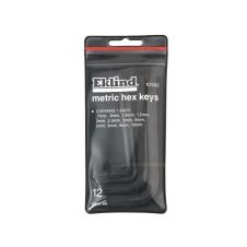 Set chei locas hexagonal SCL-M imbus 0.7-10mm scurte 12 piese EKLIND