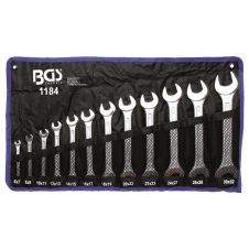 Set chei fixe duble SCL-M hexagon 6-32mm 12 piese BGS ZE