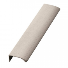 Maner metalic EDGE STRAIGHT distanta 192mm efect inox