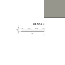 Profil inchidere riflaj MDF dreapta L-2800mm s-133mm g-18mm SM 3017 gri atemporal AGT