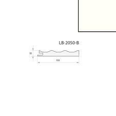 Profil inchidere riflaj MDF dreapta L-2800mm s-133mm g-18mm ST 734 alb AGT