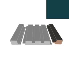 Profil inchidere riflaj MDF dreapta L-2800mm s-38mm g-18mm SM 3029 pacific AGT