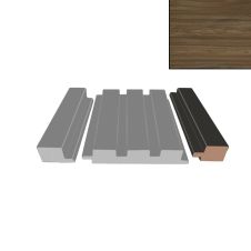 Profil inchidere riflaj MDF dreapta L-2800mm s-38mm g-18mm ST 737 lemn siena AGT