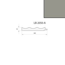 Profil inchidere riflaj MDF stanga L-2800mm s-140mm g-18mm SM 3017 gri atemporal AGT