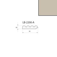 Profil inchidere riflaj MDF stanga L-2800mm s-92mm g-18mm SM 3019 crem sahara AGT
