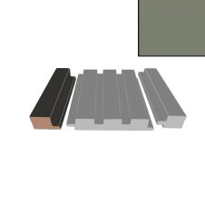 Profil inchidere riflaj MDF stanga L-2800mm s-35mm g-18mm ST 728 gri piatra AGT