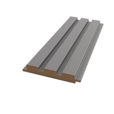 Riflaj MDF LB-3771 L-2800mm s-121mm g-18mm MATT 257 argintiu AGT