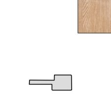Profil inchidere riflaj MDF stanga L-2800mm s-26mm g-12mm MATT 3039 stejar delfi AGT