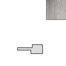 Profil inchidere riflaj MDF stanga L-2800mm s-26mm g-12mm MATT 3040 stejar orlando AGT