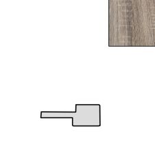 Profil inchidere riflaj MDF stanga L-2800mm s-26mm g-12mm MATT 369 stejar german AGT