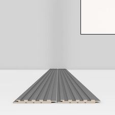 Riflaj MDF LB-3783 L-2800mm s-158mm g-12mm MATT 366 bianco AGT