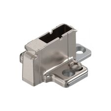 Placuta balama clip 37/32 in cruce H-18mm nichelat cu suruburi 175H7190.22 BLUM