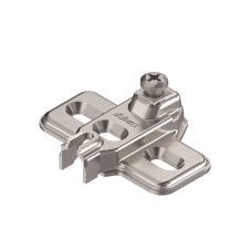 Placuta balama modul 37/32 in cruce H-3mm nichelat cu suruburi 193L6130 BLUM