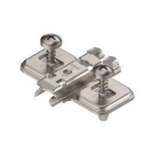 Placuta balama clip 37/32 in cruce H-0mm nichelat expando 174E6100.01 BLUM