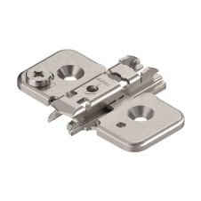 Placuta balama clip 37/32 in cruce cu excentric H-0mm nichelat cu suruburi 173H7100 BLUM