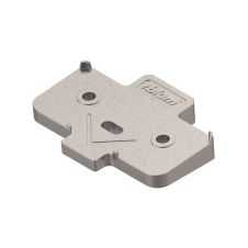 Placuta distantatoare in unghi 37/32 pana +5° H-3mm nichelat cu suruburi 171A5040 BLUM