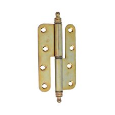 Balama semiingropata 210-07 pentru usa cu ornament H-146.5mm s-67mm stanga zincat galben
