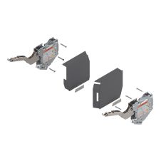 Aventos HK-S set mecanisme de ridicare tip C gri-inchis 20K2C00.06 TGR BLUM