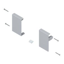 Antaro set suport de front inaltime M pentru sertar interior gri ZIF.71M0 WGR BLUM