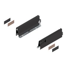 Antaro set de laterale tandembox M-83mm NL-270mm negru-terra 378M2702SA TS BLUM