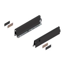 Antaro set de laterale tandembox M-83mm NL-350mm negru-terra 378M3502SA TS BLUM
