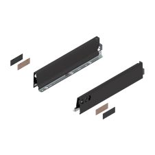 Antaro set de laterale tandembox M-83mm NL-400mm negru-terra 378M4002SA TS BLUM