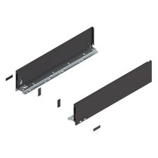Legrabox set de laterale K-128.5mm NL-550mm negru-terra mat 770K5502S TS-M BLUM