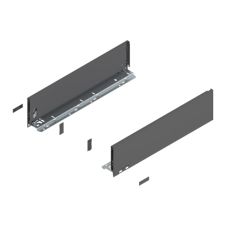 Legrabox set de laterale K-128.5mm NL-500mm gri-orion mat 770K5002S OG-M BLUM