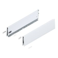 Merivobox set de laterale K-129mm NL-500mm alb-matase mat 470K5002S SW-M BLUM