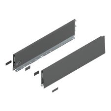 Merivobox set de laterale K-129mm NL-550mm gri-orion mat 470K5502S OG-M BLUM
