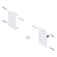 Merivobox set suport de front inaltime M pentru sertar interior alb-matase mat ZI4.0MS1 SW-M BLUM