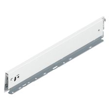 Merivobox laterala de sertar stanga M-91mm NL-500mm alb-matase mat 470M5002S SW-M BLUM