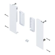 Merivobox set suport de front inaltime E pentru extragere interioara cu traversa alb-matase mat ZI4.2ES1 SW-M BLUM