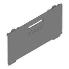 Merivobox capac de acoperire pentru laterala interior inscriptionat adancit blum gri-indiu mat ZA4.5400.BT IG-M BLUM