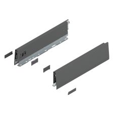Merivobox set de laterale M-91mm NL-350mm gri-orion mat 470M3502S OG-M BLUM