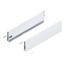 Merivobox set de laterale K-129mm NL-550mm alb-matase mat 470K5502S SW-M BLUM