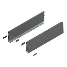 Merivobox set de laterale K-129mm NL-500mm gri-orion mat 470K5002S OG-M BLUM