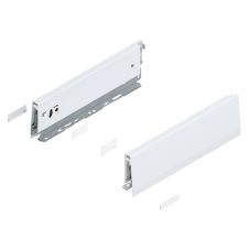 Merivobox set de laterale M-91mm NL-300mm alb-matase mat 470M3002S SW-M BLUM