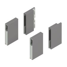 Merivobox set boxcover inaltime E pentru element de insertie din sticla gri-indiu mat ZL4M00808 IG-M BLUM