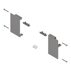 Merivobox set suport de front inaltime M pentru sertar interior gri-indiu mat ZI4.0MS1 IG-M BLUM