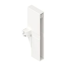 Orga-line conector pentru separator transversal-perete intermediar alb-matase Z40L0002 SW BLUM