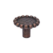 Buton metalic 48206 stil cupru antic