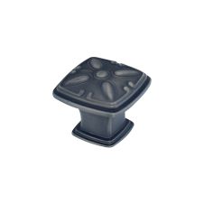 Buton metalic 48527 stil nichel antic