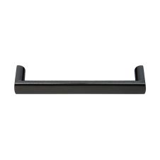 Maner metalic 48056 distanta 128mm nichel negru