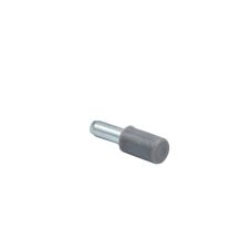 Suport polita metalic D-5mm L-24mm zincat alb plastic gri