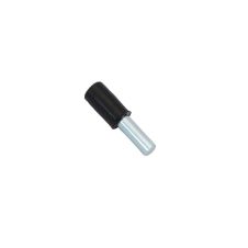 Suport polita metalic D-5mm L-24mm zincat alb plastic negru