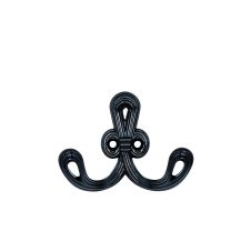 Cuier metalic mic AK7162 negru lucios ENERGO
