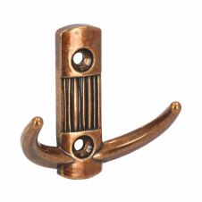 Cuier metalic mic 2214 cupru antic
