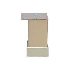 Picior aluminiu SQUARE 40 H-80mm nichel ENERGO