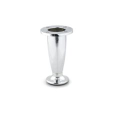 Picior metalic reglabil conic H-110mm crom lucios